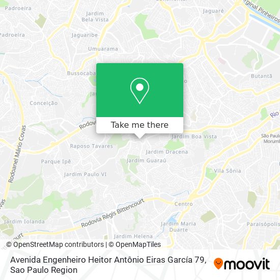 Avenida Engenheiro Heitor Antônio Eiras García 79 map