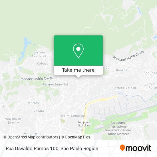 Rua Osvaldo Ramos 100 map