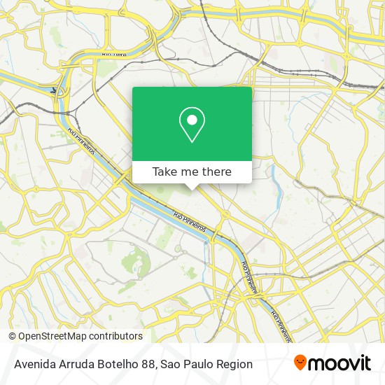 Avenida Arruda Botelho 88 map