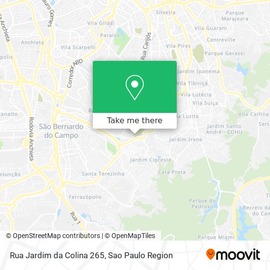 Rua Jardim da Colina 265 map