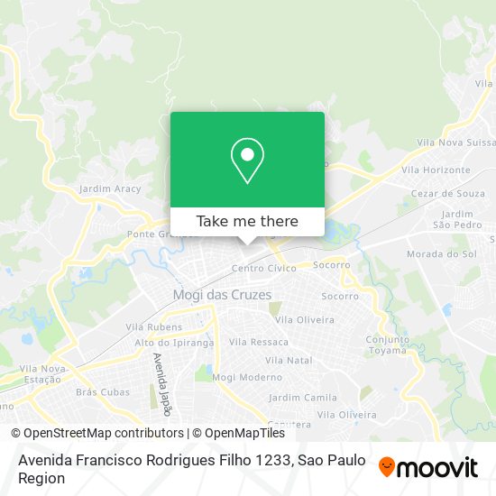 Avenida Francisco Rodrigues Filho 1233 map