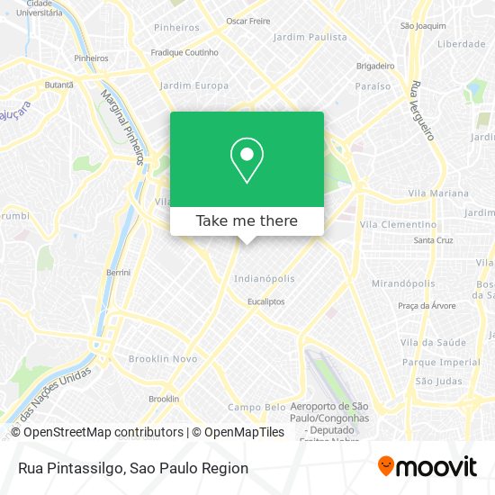 Rua Pintassilgo map