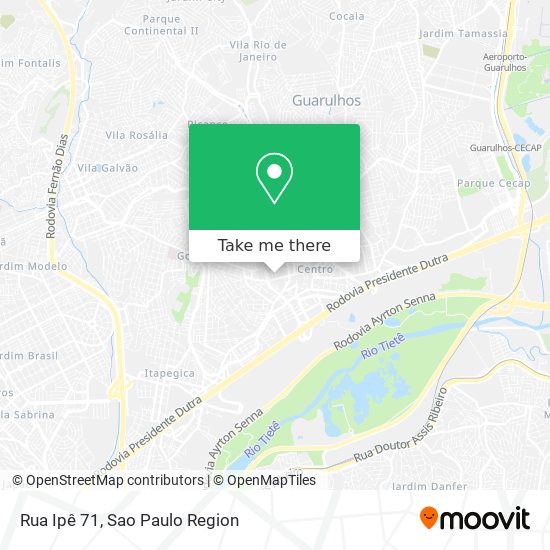 Mapa Rua Ipê 71