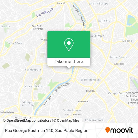 Rua George Eastman 140 map