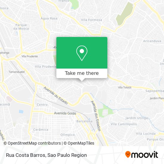 Rua Costa Barros map