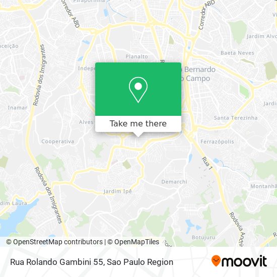 Rua Rolando Gambini 55 map