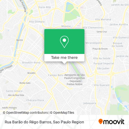 Rua Barão do Rêgo Barros map