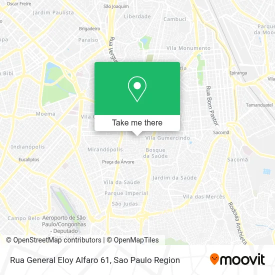 Rua General Eloy Alfaro 61 map