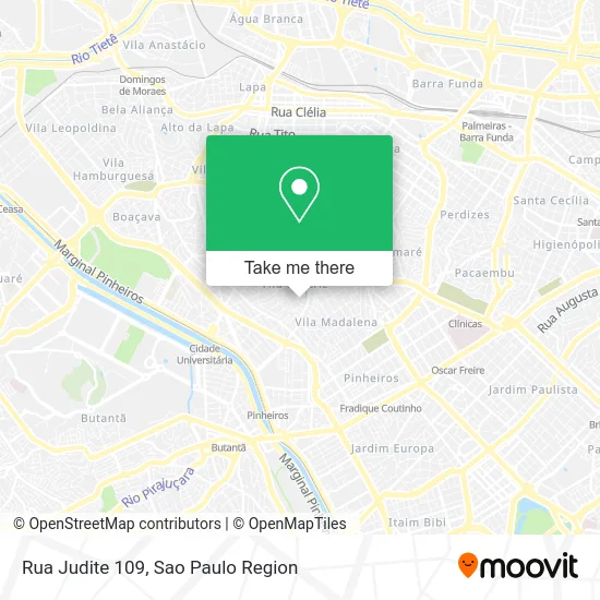 Rua Judite 109 map
