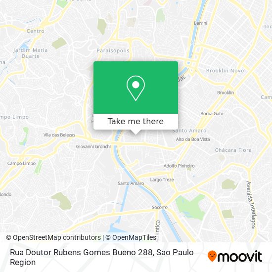 Rua Doutor Rubens Gomes Bueno 288 map
