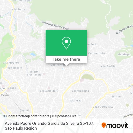 Avenida Padre Orlando García da Silveira 35-107 map