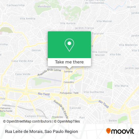 Rua Leite de Morais map