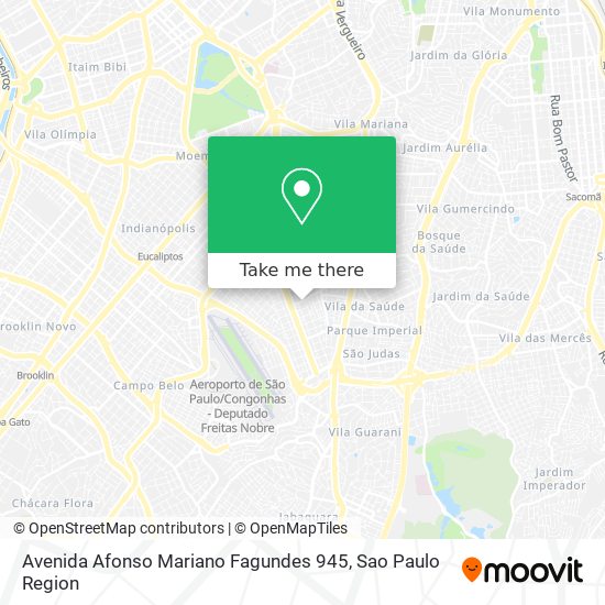 Mapa Avenida Afonso Mariano Fagundes 945