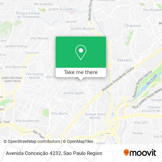 Avenida Conceição 4232 map