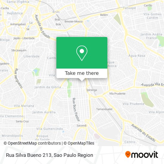 Mapa Rua Silva Bueno 213
