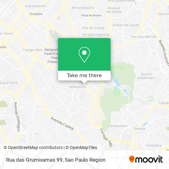 Rua das Grumixamas 99 map