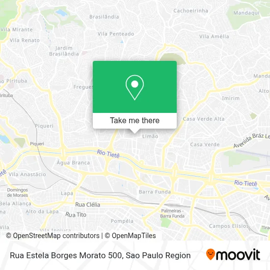Rua Estela Borges Morato 500 map