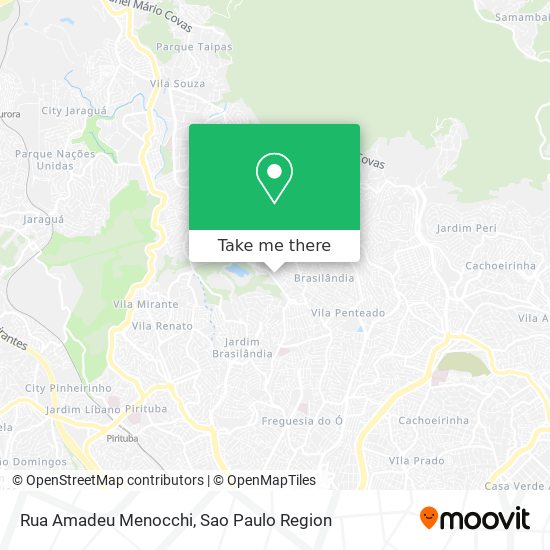 Rua Amadeu Menocchi map