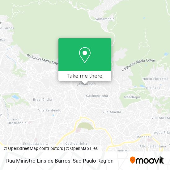 Rua Ministro Lins de Barros map