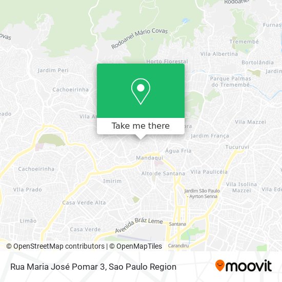 Mapa Rua Maria José Pomar 3