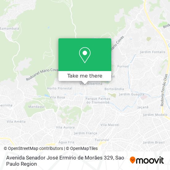 Avenida Senador José Ermírio de Morães 329 map
