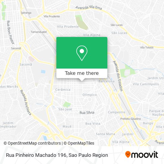 Rua Pinheiro Machado 196 map