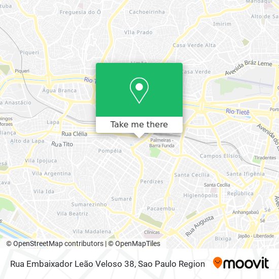 Rua Embaixador Leão Veloso 38 map