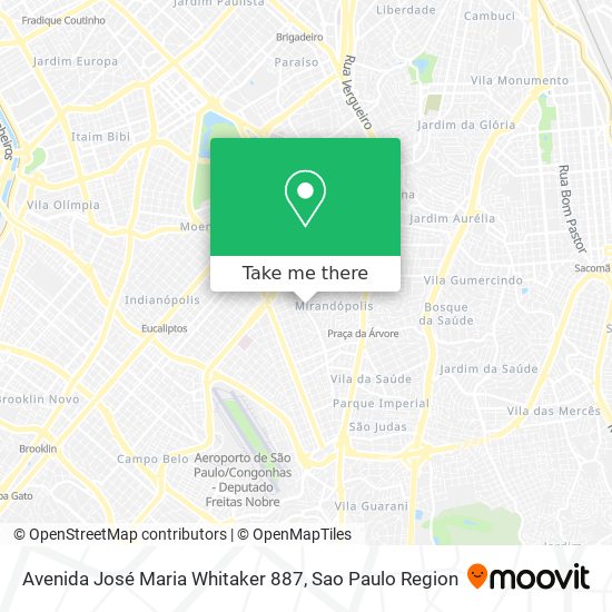 Avenida José Maria Whitaker 887 map