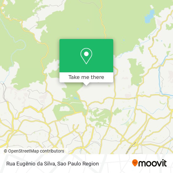 Mapa Rua Eugênio da Silva