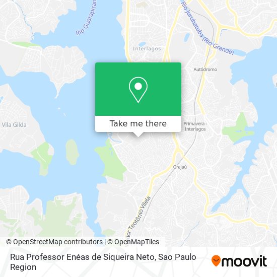 Rua Professor Enéas de Siqueira Neto map