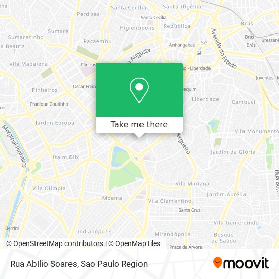 Rua Abílio Soares map