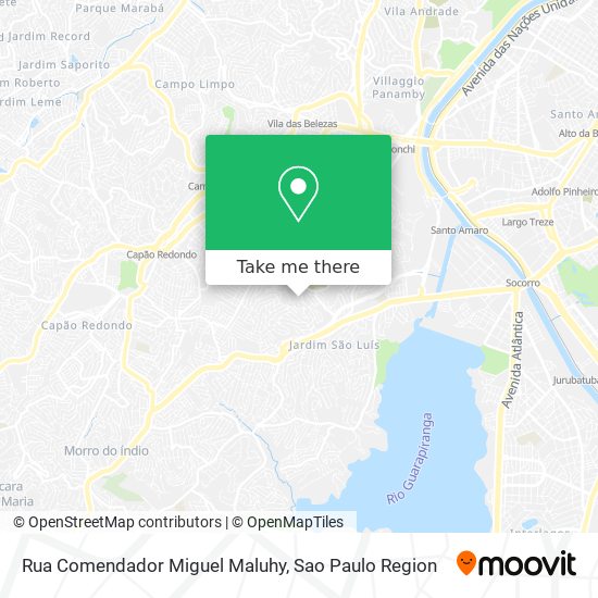 Rua Comendador Miguel Maluhy map