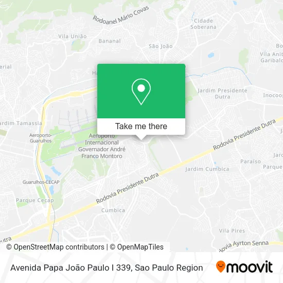 Avenida Papa João Paulo I 339 map