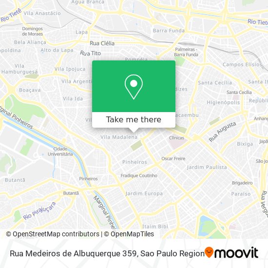 Rua Medeiros de Albuquerque 359 map