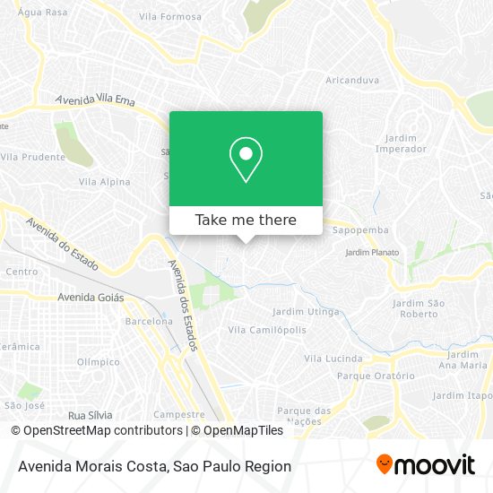Avenida Morais Costa map