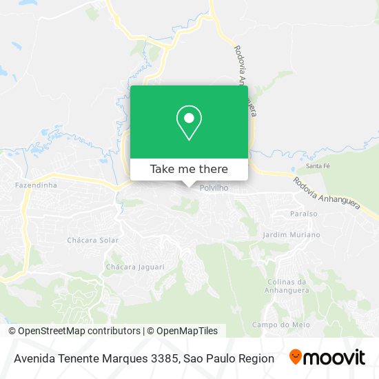 Avenida Tenente Marques 3385 map