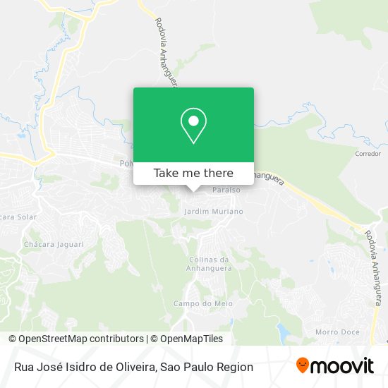 Rua José Isidro de Oliveira map