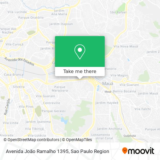 Avenida João Ramalho 1395 map