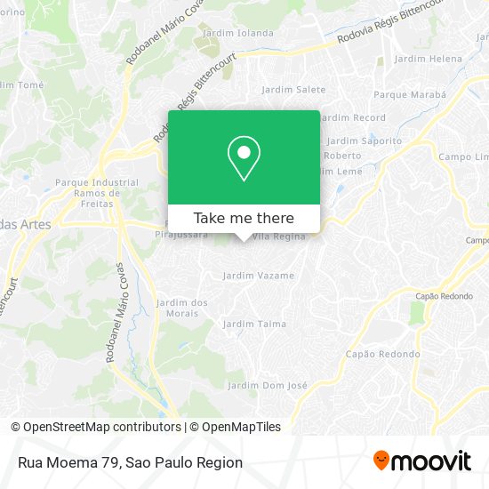 Rua Moema 79 map