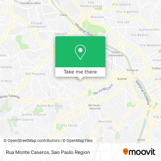 Rua Monte Caseros map