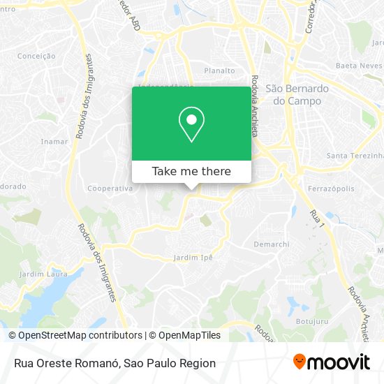 Rua Oreste Romanó map