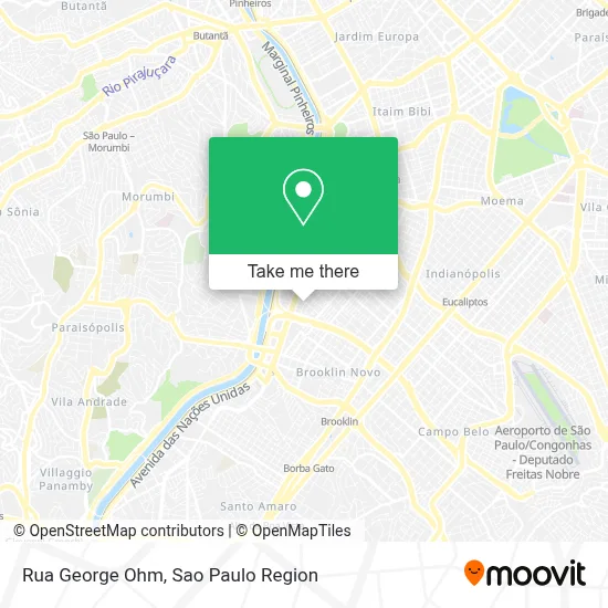 Rua George Ohm map