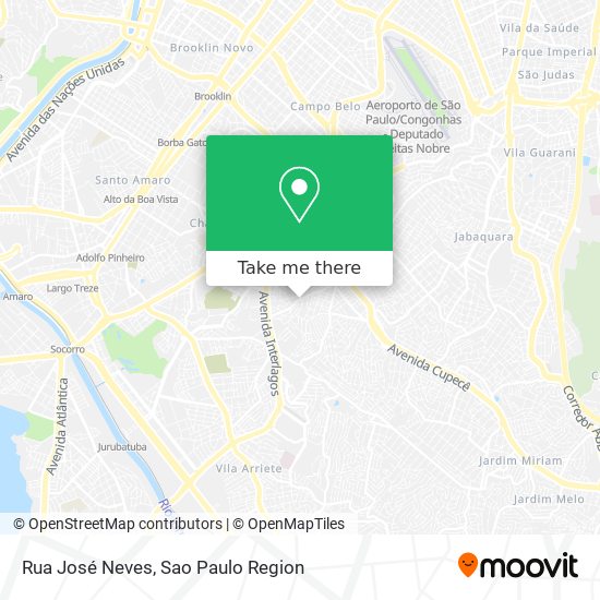 Mapa Rua José Neves