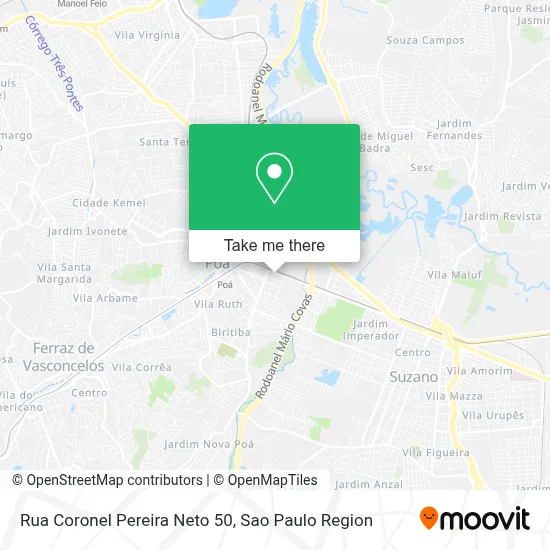 Rua Coronel Pereira Neto 50 map