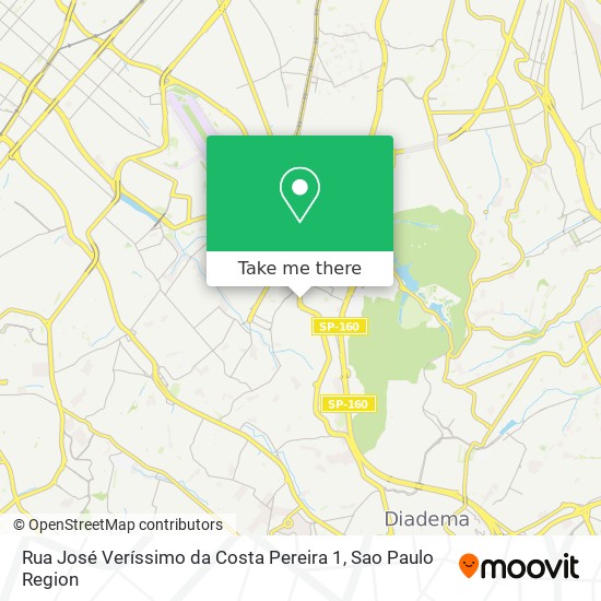 Rua José Veríssimo da Costa Pereira 1 map