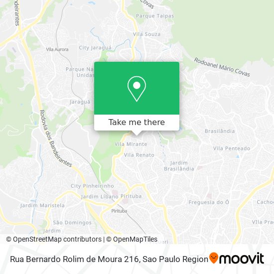 Rua Bernardo Rolim de Moura 216 map