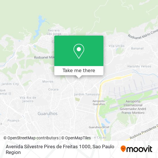 Avenida Silvestre Pires de Freitas 1000 map