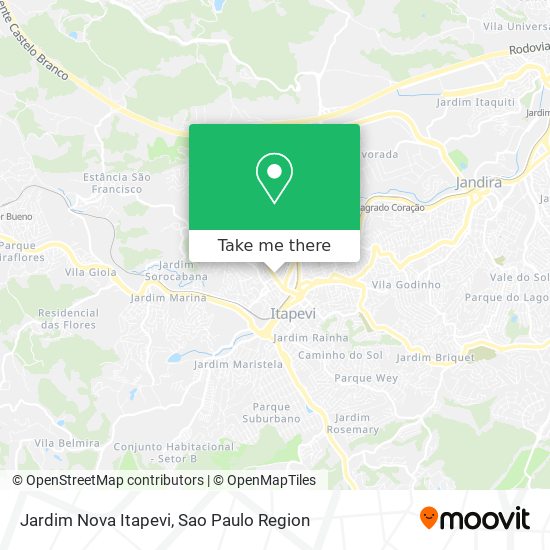 Jardim Nova Itapevi map