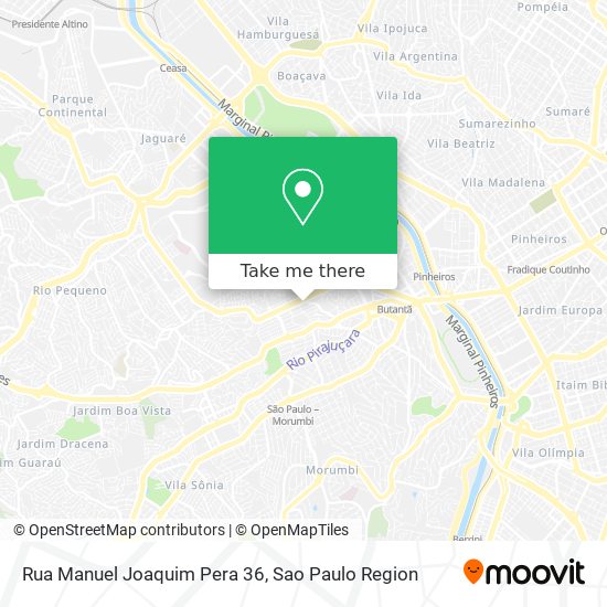 Rua Manuel Joaquim Pera 36 map