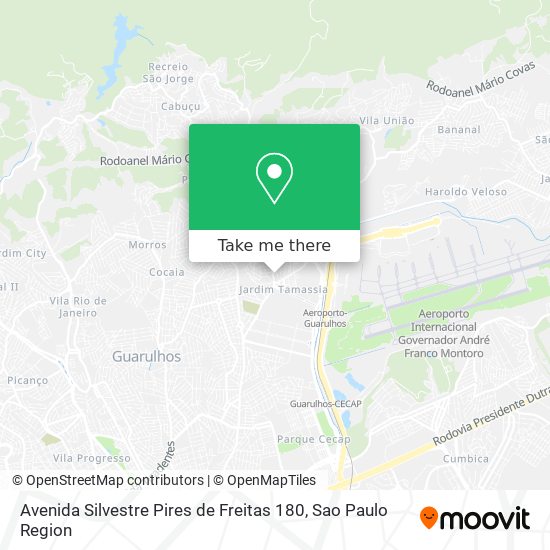 Avenida Silvestre Pires de Freitas 180 map
